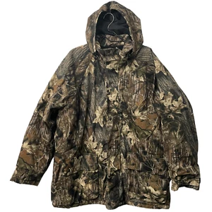 Northwest Territory Mossy Oak Jacket Mens XL Camo Hooded Insulated Hunting - Picture 1 of 9