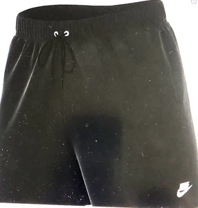 Nike Club Men's Black Woven Flow Shorts size Large NEW w/tags w/hand pockets - Imagen 1 de 12