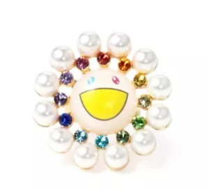 Anello Takashi Murakami x Liquim Fiore 2024 Limited Nuovo! dal Giappone - Foto 1 di 5