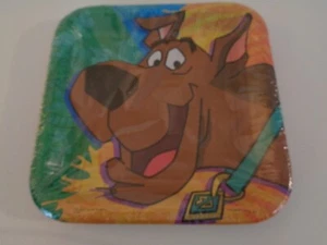 HALLMARK PARTY 1 PACK x 8ct SCOOBY-DOO DESSERT PLATES 7 INCH, NEW, MADE IN USA - Picture 1 of 1