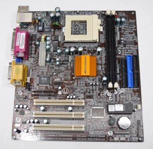 Socket 370 ATX *Tualatin* SET ECS P6STMT Motherboard, NEW! Old Stock *read* - Picture 1 of 10