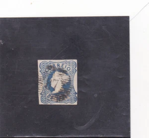 PORTUGAL D. MARIA II 25 REIS (1853) AF # 2 Cancelar 87 Figueira da Foz - Imagen 1 de 2