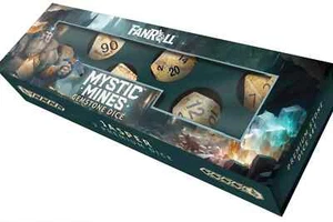 Mystic Mines 16mm Stone Poly Dice Set: Picture Jasper MDG0104 - Picture 1 of 1