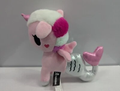 Unicornios de felpa rosa Tokidoki Mermicorno 5" Foto 1 de 4
