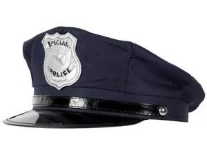 Cappello Costume Polizia Americana Nuovo T - Foto 1 di 1