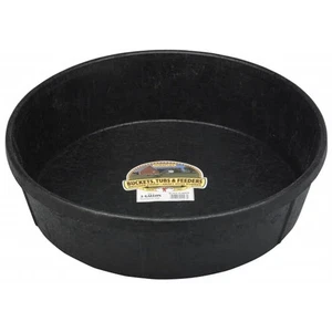 Miller Manufacturing HP-3 3 Gallon Rubber Feed Pans - Picture 1 of 1