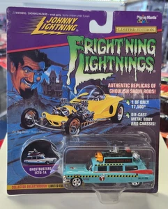 Johnny Lightning Fright'ning Lightnings Series #1 Ghostbusters Ecto-1A in Teal - Picture 1 of 4