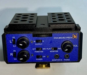 Beachtek DXA-Micro-Pro Plus Videocámaras DSLR Chasis Compacto Adaptador de Audio Activo - Imagen 1 de 7