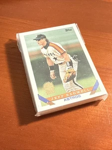 1993 Topps w/ Marlins Inaugural Logo - HOUSTON ASTROS Team Set (27 Card Lot) - Picture 1 of 1