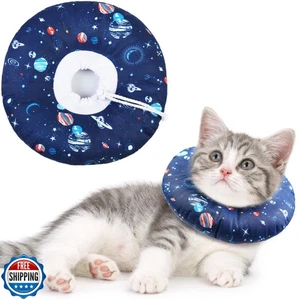 Cônes de chaton après chirurgie extra petit collier cône imperméable doux pour arrêter Li - Photo 1/5