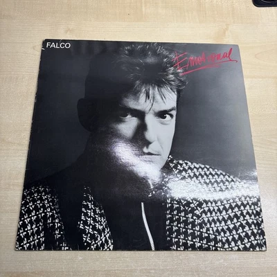 Falco Emotional Teldec 6.26380 Vinyl 12“ LP + OIS 1986 - Bild 1 von 4