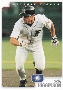 2000 Detroit Tigers Spielerkarten Set #4 Bobby Higginson + Ja 4 kostenlose Mystery Karten - Bild 1 von 2
