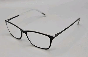 Via Spiga Zyloware Eyeglasses Frame Simonetta 500 Black Full Rim Cat Eye 140 - Picture 1 of 11