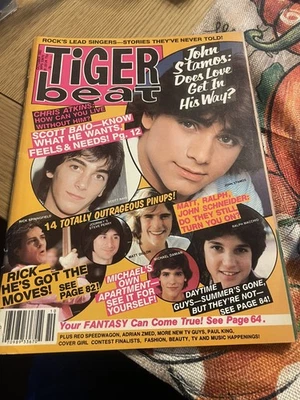 Tiger Beat Magazine October 1982 David Lee Roth Steve Perry Ralph Macchio - Image 1 of 4