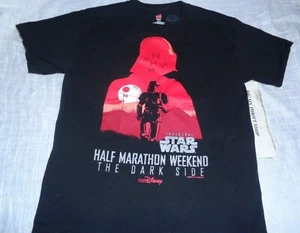 Camisa RunDisney Media Maratón Star Wars Inaugural The Dark Side Race Mediana 2016 - Imagen 1 de 2