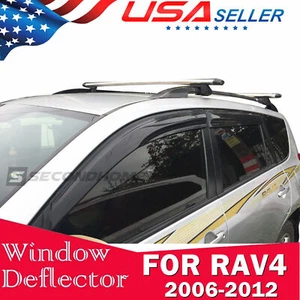 fit For 2006-2012 Toyota Rav4 Window Visor Mugen Style Sun/rain Deflector Vent S - Foto 1 di 12