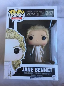 Funko Pop 267 Jane Bennet - Pride & Prejudice & Zombies - New Boxed (Lot 17 - Picture 1 of 7