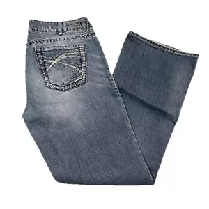 Buckle Silver Jeans Womens Size 32x30 Blue Denim Suki Bootcut BKE Medium Wash - Picture 1 of 21