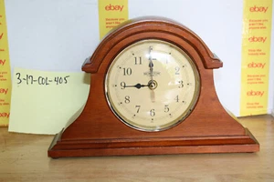 Nice Working Brownstone Mantel Clock - Bild 1 von 8
