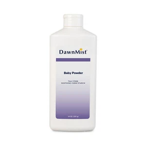 Dukal Dawn Mist Baby Powder, Cornstarch, 14 oz. - Picture 1 of 2
