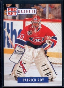 1991-92 Pro Set Gazette #2 Patrick Roy/(Gaceta Coleccionable) - Imagen 1 de 2