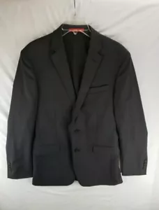 Kenneth Cole Awearness - Extreme Slim Fit Wool Blend Gray Blazer Jacket Size 40L - Picture 1 of 6