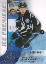 2015-16 Upper Deck Ice Hockey #102 Slater Koekkoek RC 1717/1999
