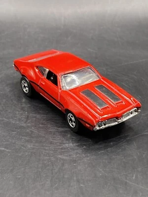 Hot Wheels Car For Demolition Man Pinball Olds 442 W-30 1993 Warner Black Walls - Image 1 of 4