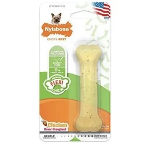 Nylabone Flex Moderate Chew Dog Toy Chicken XS Petite Puppy - Picture 1 of 6