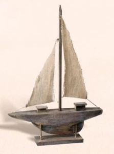 Wooden Model Sailboat MS-777 - Picture 1 of 1