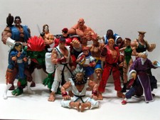 7" Street Fighter Ken/Ryu/Chun Li /Akuma/Guile Action Figure Player Game Model