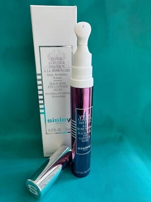 Sisley Paris Rosa Negra Contorno de Ojos Fluido Suavizante Revitalizante 0.47oz.14mlNUEVO Foto 1 de 3