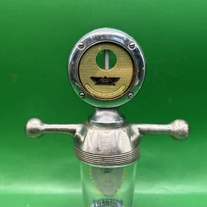 Model T Ford Universal Car Motometer Dogbone Radiator Cap Hood Ornament Dog-Bone - Picture 1 of 15