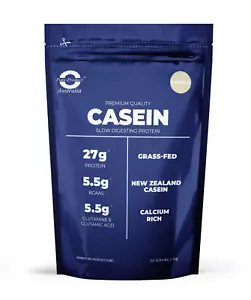 5KG VANILLA NZ MICELLAR CASEIN PROTEIN POWDER - NIGHT RELEASE - Picture 1 of 3