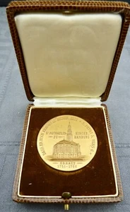 Medaille1906 Petri Kirche Hamburg zerstört geprägt aus dem Metall der Glocke - Bild 1 von 6