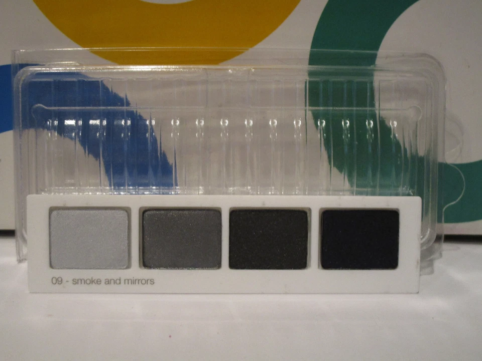 CLINIQUE ~ ALL ABOUT SHADOW QUAD ~ # 09 SMOKE AND MIRRORS ~ BLISTER PACK - Image 1 of 1