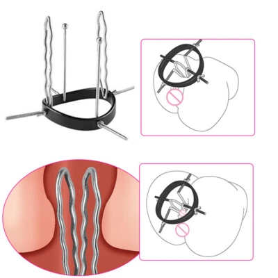 Dilatador ajustable de acero inoxidable vagina anal expansión espéculo extremo BDSM Foto 1 de 4