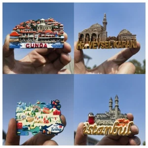 Türkiye Refrigerator Magnets. Turkey Fridge Magnets. Semazen/Hatirasi/AyderCunda - Imagen 1 de 16