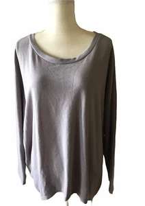 ZANZEA Collection Grey Sweater Tunic Dolman Sleeves Plus Size XXXL New w/Tags - Picture 1 of 9
