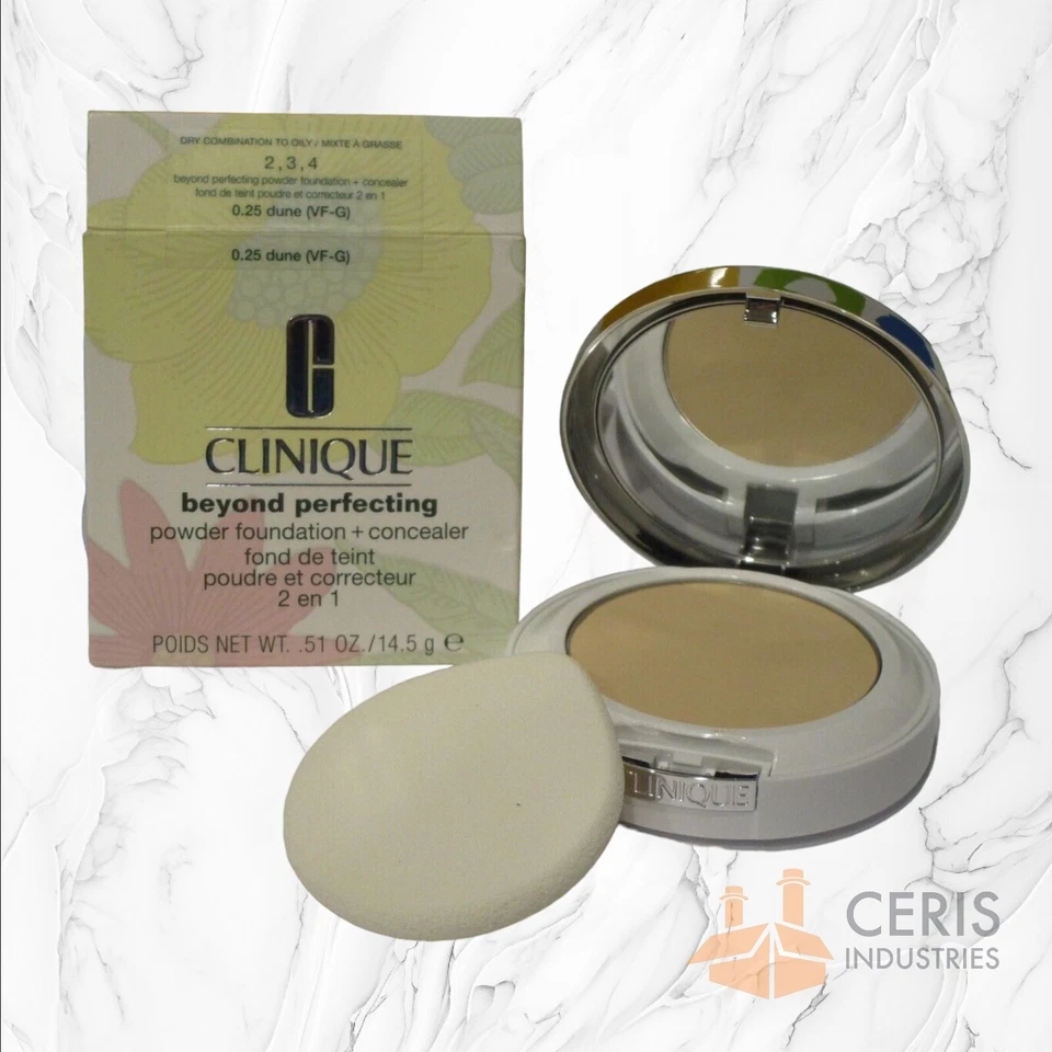 Clinique Beyond Perfecting Powder Foundation + Concealer .51 oz / 14.5 g (DUNE) - Imagem 1 de 1