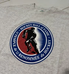 Vintage Hockey Hall of Fame Montreal Canada Grafik T-Shirt NHL Large - Bild 1 von 6