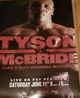 Mike Tyson vs Kevin McBride fight poster 