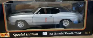 NIB Maisto 1971 Chevrolet Chevelle 454SS, SPECIAL EDITION 1:18 Scale Diecast - Picture 1 of 9