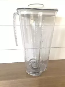 NuTone Integriertes Lebensmittelcenter Küchensystem 8 Tassen Krug Glas Mixer Aufsatz - Bild 1 von 8