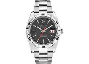 Rolex Datejust Turnograph "Thunderbird" SS with 18kt WG 36 mm. 116264  - Picture 1 of 6