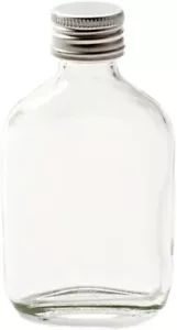5cl Miniature flask glass bottles 50ml wedding favour fill yourself gift alcohol - Picture 1 of 1