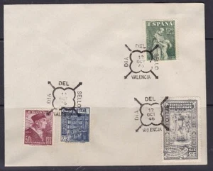 1946 - España - Fiesta de la Hispanidad - Edifil 1002/1004 - Sobre Primer Dia - Imagen 1 de 2