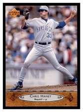 1996 Upper Deck #349 CHRIS HANEY Kansas City Royals ~D8E