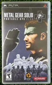 Metal Gear Solid | Portable Ops Plus | PlayStation PSP Portable | Free AU Post - Picture 1 of 6