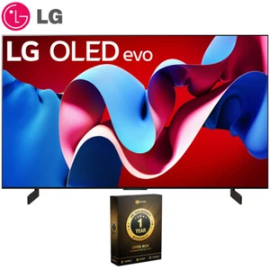 LG 42 Inch Class OLED evo C4 Series Smart TV 2024 with 1 Year Warranty - Picture 1 of 12
